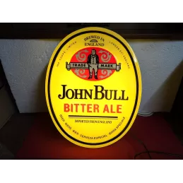 ENSEIGNE JOHN BULL  ALE 42CM X32 CM X10CM