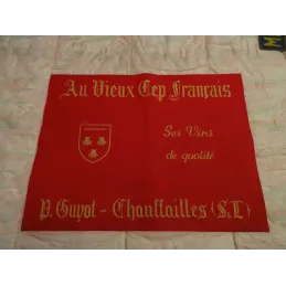 TAPIS DE CARTES  AUX VIEUX CEP FRANCAIS  CHAUFFAILLES  N°1