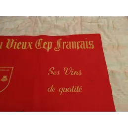 TAPIS DE CARTES AUX VIEUX CEPES FRANCAIS CHAUFFAILLES  N° 2