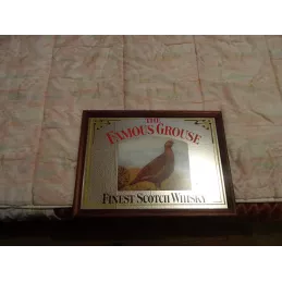 MIROIR THE FAMOUS GROUSE 43CM X31CM