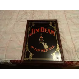 MIROIR JIM BEAM  60CM X44CM