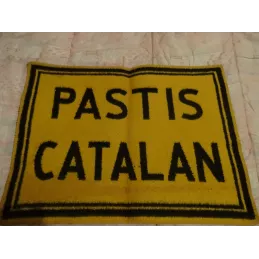 TAPIS DE CARTES PASTIS CATALAN  57CM X42CM