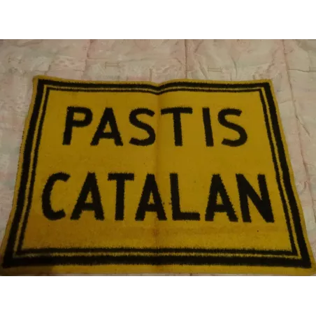 TAPIS DE CARTES PASTIS CATALAN  57CM X42CM