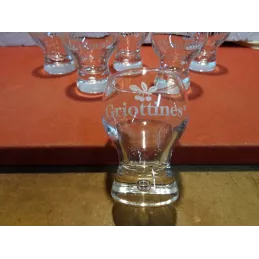 5 VERRES GRIOTTINES 5/6CLHT 6.80CM