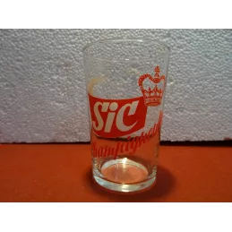 1 VERRE SIC CHAMPIGNEULLES 15CL HT 10CM