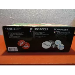 JEU DE POKER SET  NEUF ET COMPLET