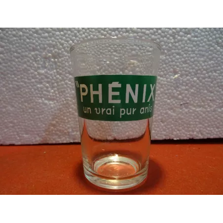 1 VERRE ANIS PHENIX 15CL HT.9.70CM