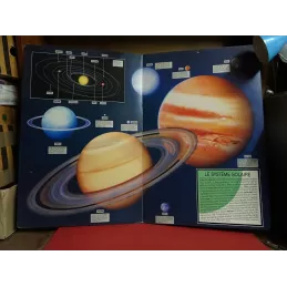 LE GRAND LIVRE DE L'ESPACE  61CM X40CM  1989