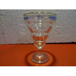 1 VERRE CRISTAL LIMINANA  HT. 10.90CM   ANIS