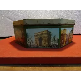 BOITE BISCUITERIE  VINCHON JEANNETTE  24CM X24CM