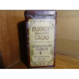 BOITE CACAO EN POUDRE  BLOOKER'S 1KG 19.50CM X10.30CM X10.30CM