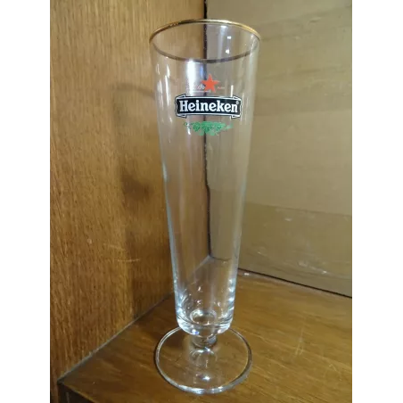 6 VERRES HEINEKEN 25CL HT 20.60CM EXPORT SUISSE