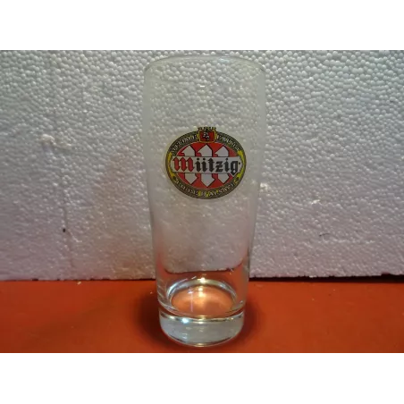 6 VERRES MUTZIG 50CL PINT HT.17.50CM