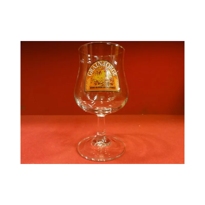 1 VERRE  GRAIN D'ORGE  25 CL