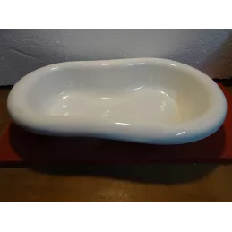 BIDET EN TOLE EMAILLE  50CM X30CM
