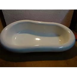 BIDET EN TOLE EMAILLE  50CM X30CM