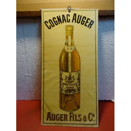 CARTON  COGNAC  AUGER 39CM X19CM