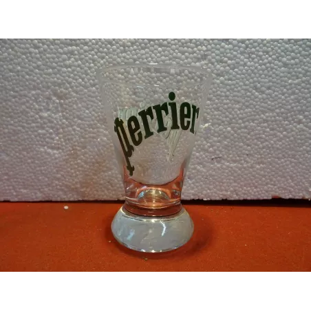 1 VERRE PERRIER BELGIQUE  HT.11.40CM