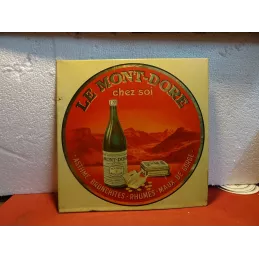 TOLE  LE MONT DORE  PUY DE DOME 30.50CM X30.50CM