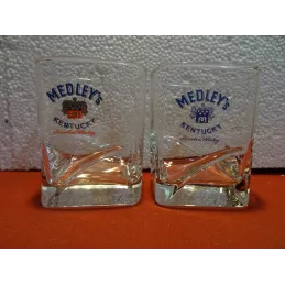 2 VERRES MEDLEY'S KENTUCKY...