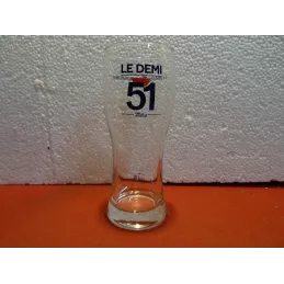 6 VERRES PASTIS 51     LE DEMI 25CL