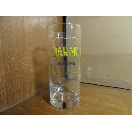 6 VERRES SIROP DARM 25CL HT.13.50CM