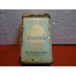BOITE CACAO BENSDORP HT 12CM