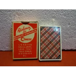 1 JEU DE 32 CARTES CIBON  PRODUIT ALIMENTAIRE