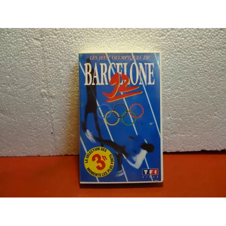 K7 VIDEO  LES JEUX OLYMPIQUES DE BARCELONE  1992