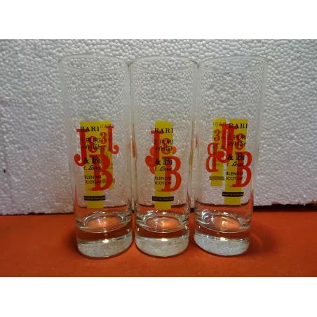 3 VERRES J&B 22CL  HT 15.20CM