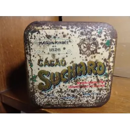 BOITE CACAO SUCHARD VELMA  MILKA  1 KG  HT 17.50CM