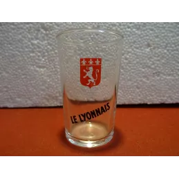 1 VERRE PASTIS LE LYONNAIS  HT 7.60CM