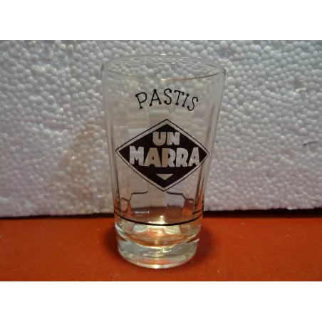 1 VERRE PASTIS UN MARRA  HT 8.40CM