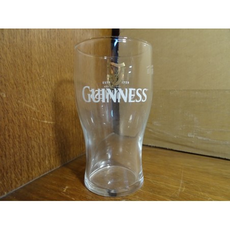 6 VERRES GUINNESS 25CL HT 12.30CM OCCASION