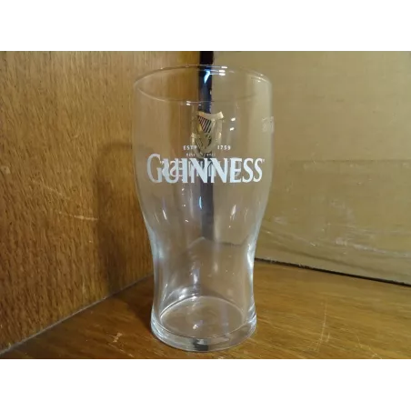 6 VERRES GUINNESS 25CL HT 12.30CM OCCASION