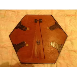 ANCIEN MIROIR  35CM X31CM ANNEE 30/40