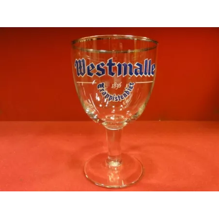 1 VERRE WESTMALLE  25/30 CL 