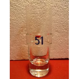 1 VERRE PASTIS 51 22CL HT 15CM