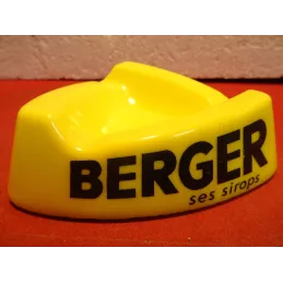 CENDRIER BERGER SES SIROPS 14CM X14CM X14CM