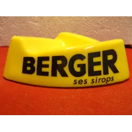 CENDRIER BERGER SES SIROPS 14CM X14CM X14CM
