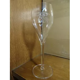 6 FLUTES CHAMPAGNE  DUVAL-LEROY 10CL HT.18.50CM