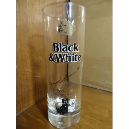 6 VERRES BLACK&WHITE  TUBO...