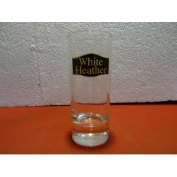 6 VERRES WHITE HEATHER...