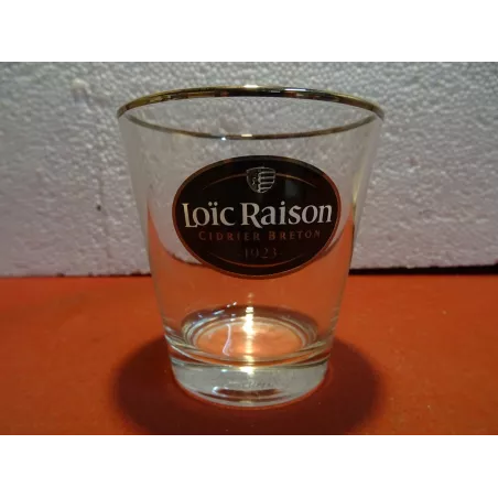 6 VERRES CIDRE LOIC RAISON 20CL HT.9CM