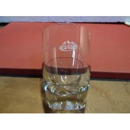 6 VERRES EVIAN  HT 10.50CM