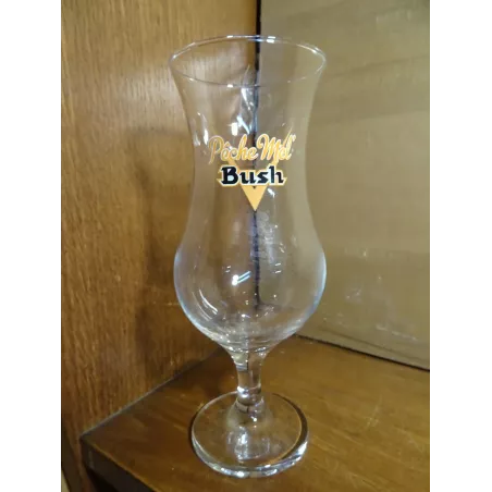 6 VERRES  BUSH PECHE MEL' 25CL HT.19CM