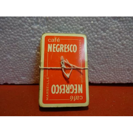 JEU DE CARTES CAFE NEGRESCO