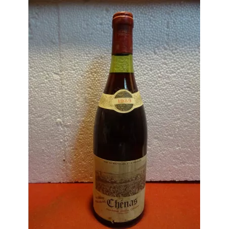 1 BOUTEILLE DE CHENAS 1989