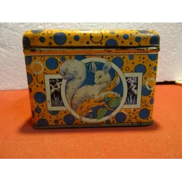 BOITE DE BISCUITERIE BELLEGARDE  AIN  16.50CMX12.50CM X8.50CM