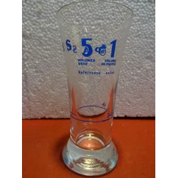 1 VERRE PASTIS 51  SANS LISERE HT 12.60CM
